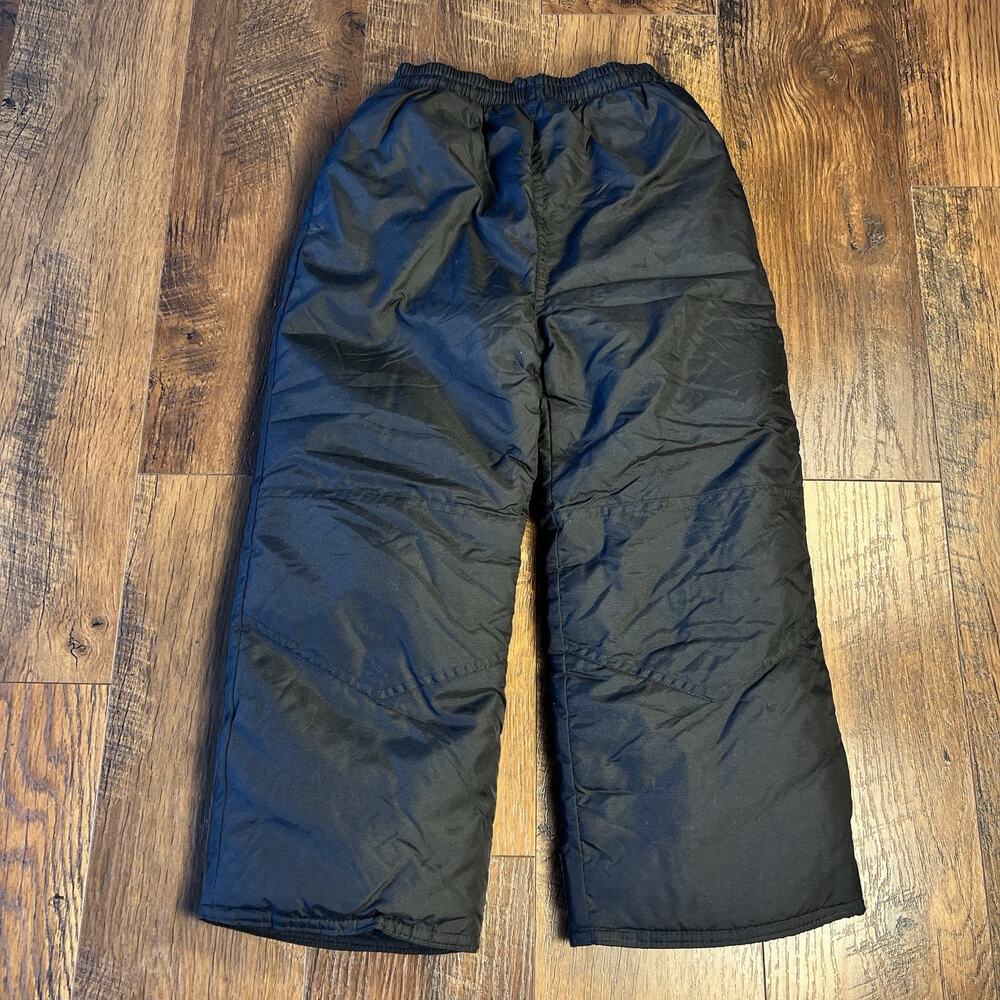 Oshkosh B’gosh logo patch Youth Black Insulated snow pants M 5/6 Kids